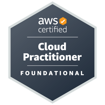 AWS Certified Cloud Practitioner certificate